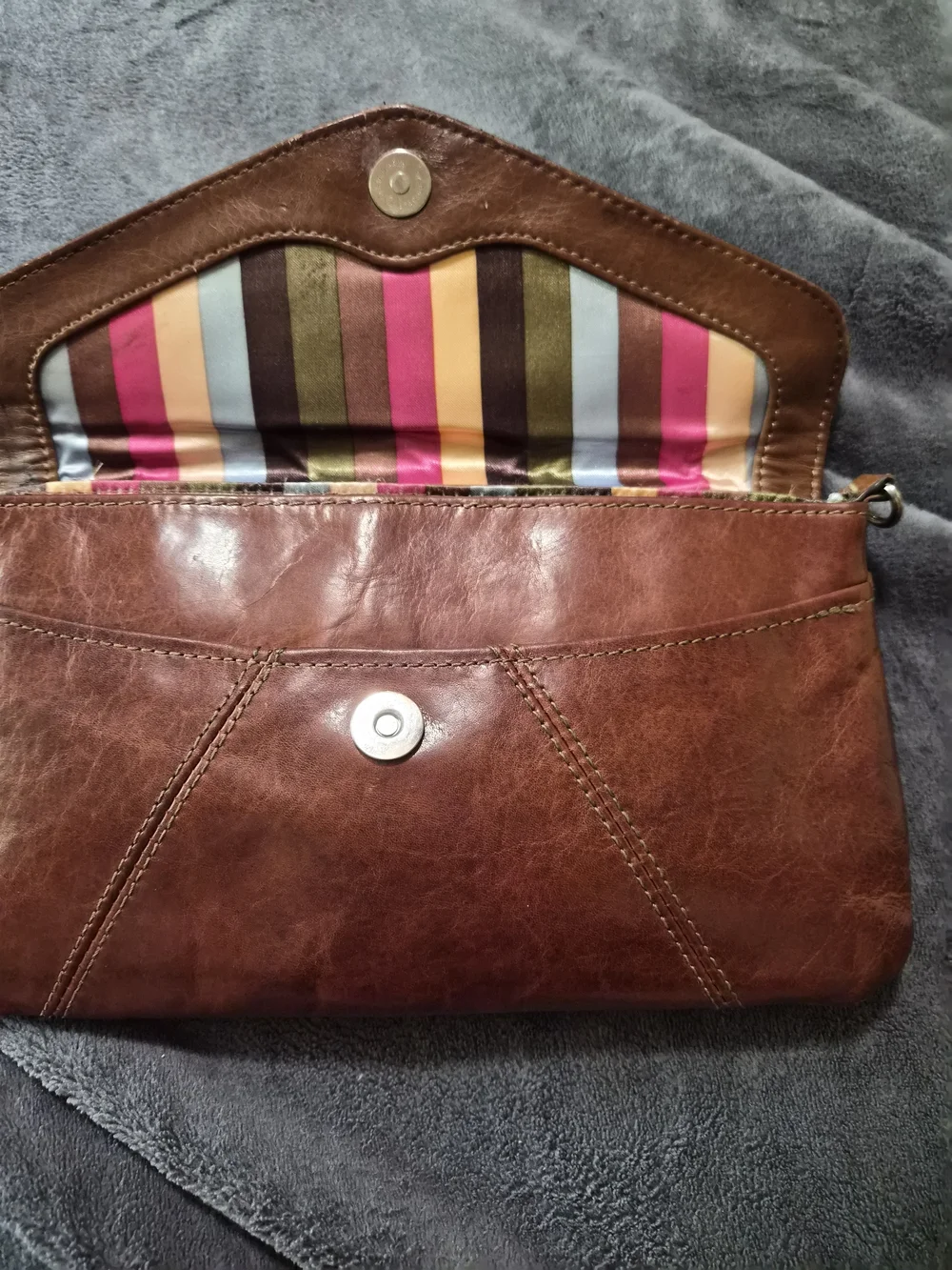 Vintage CLARKS Convertible Shoulder/ Clutch Bag